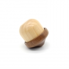 Wooden Usb Drives - 2020 creative new hazelnut shaped wooden usb storage device LWU1013